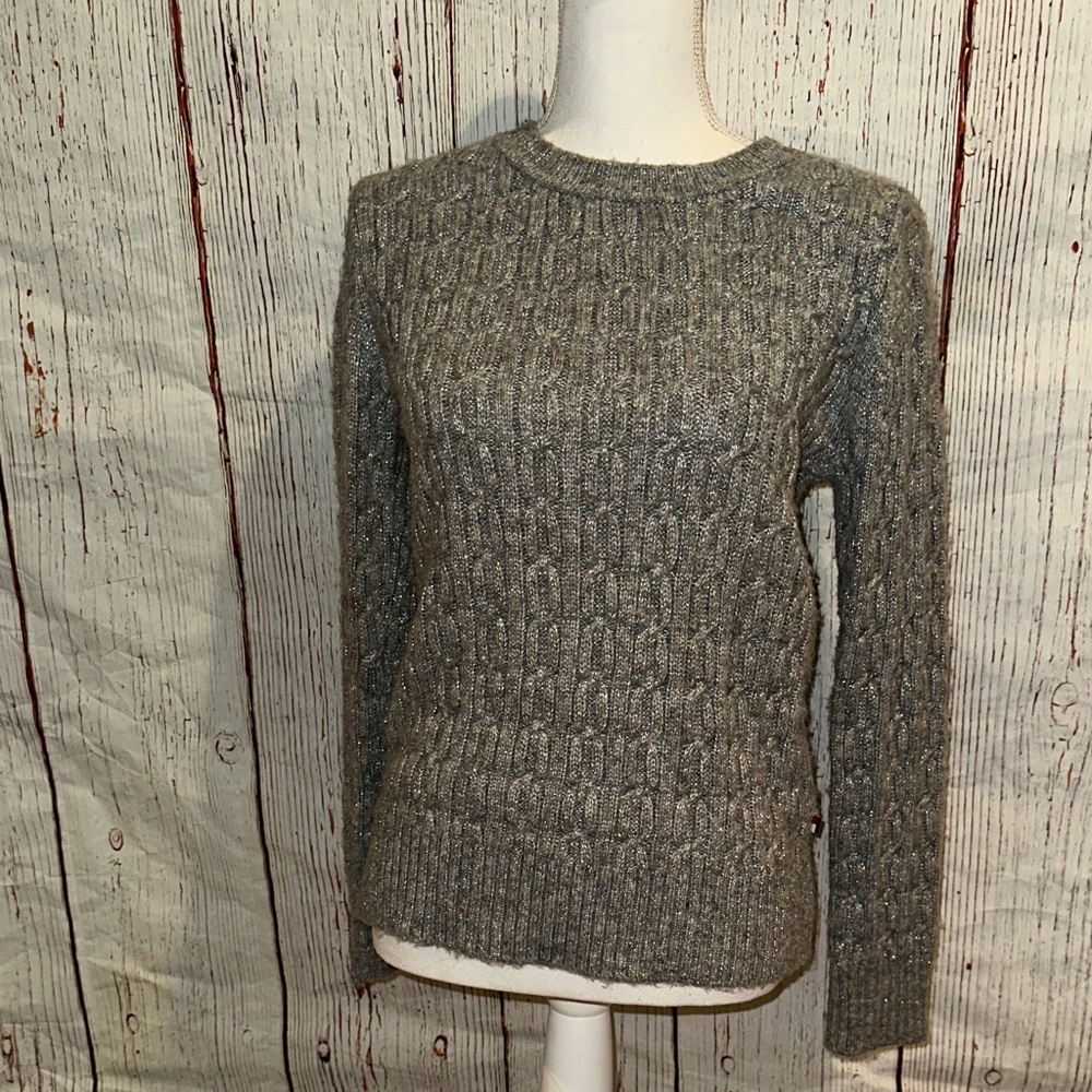 Tommy Hilfiger Gray Women's Crew Neck Sweater